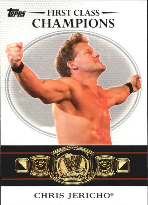 2012 Topps WWE First Class Champions #12 Chris Jericho