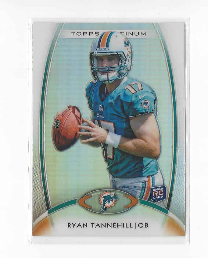 2012 Topps Platinum #110 Ryan Tannehill RC