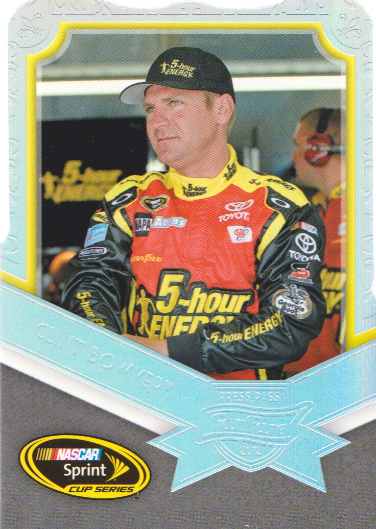 2012 Press Pass FanFare NASCAR Racing Cards Holofoil Die Cuts: Pick From List - Picture 2 of 37