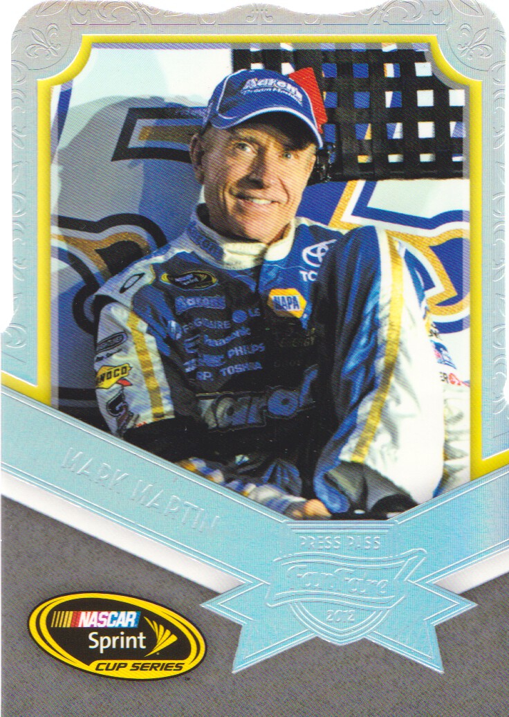 2012 Press Pass FanFare NASCAR Racing Cards Holofoil Die Cuts: Pick From List - Picture 8 of 37