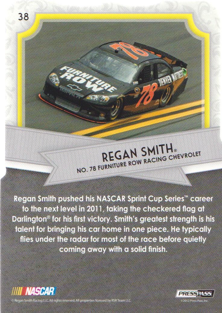 2012 Press Pass FanFare NASCAR Racing Cards Holofoil Die Cuts: Pick From List - Picture 13 of 37