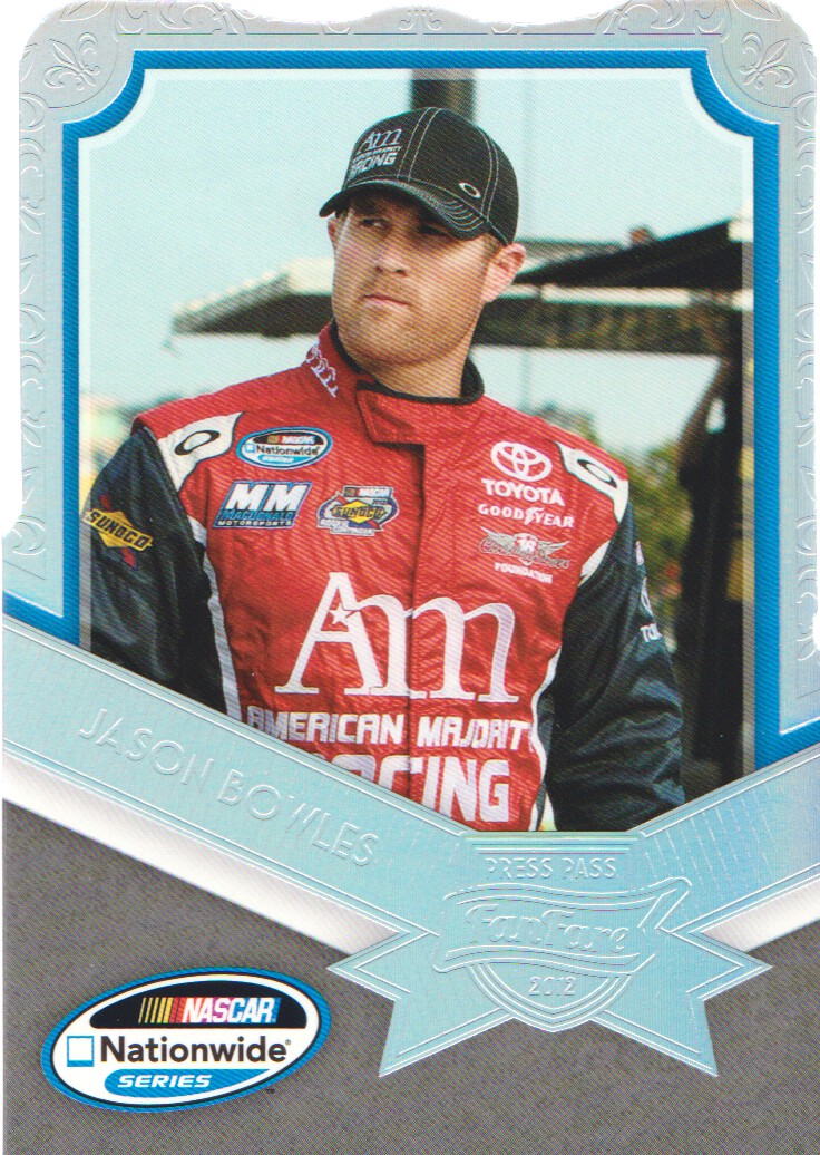2012 Press Pass FanFare NASCAR Racing Cards Holofoil Die Cuts: Pick From List - Picture 18 of 37