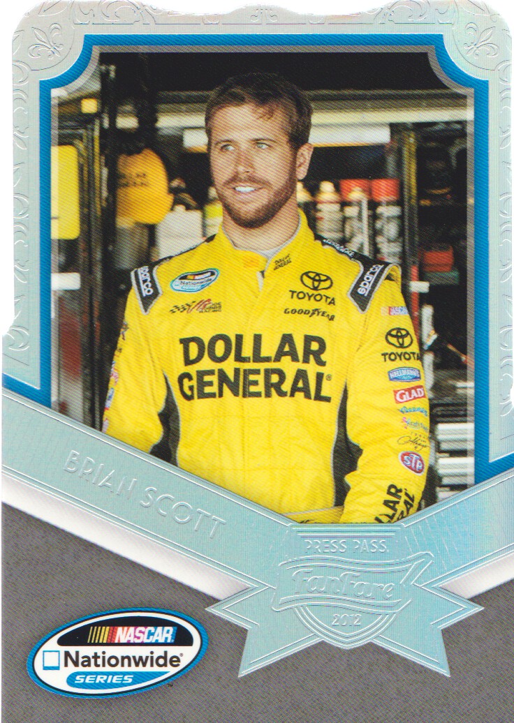 2012 Press Pass FanFare NASCAR Racing Cards Holofoil Die Cuts: Pick From List - Picture 20 of 37