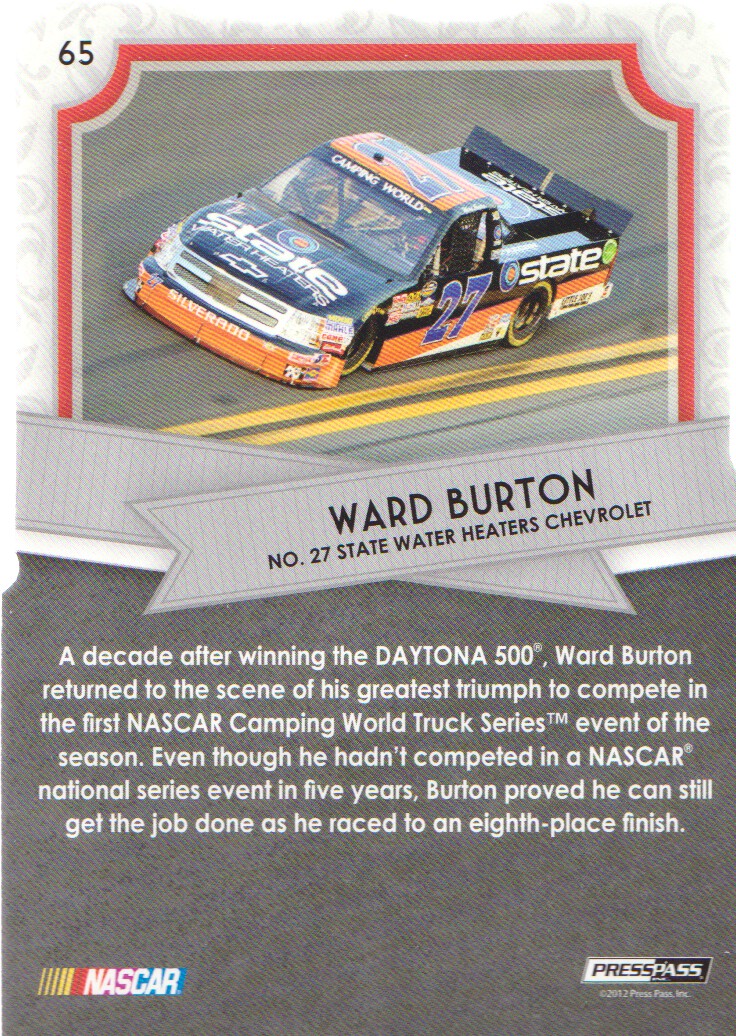 2012 Press Pass FanFare NASCAR Racing Cards Holofoil Die Cuts: Pick From List - Picture 25 of 37