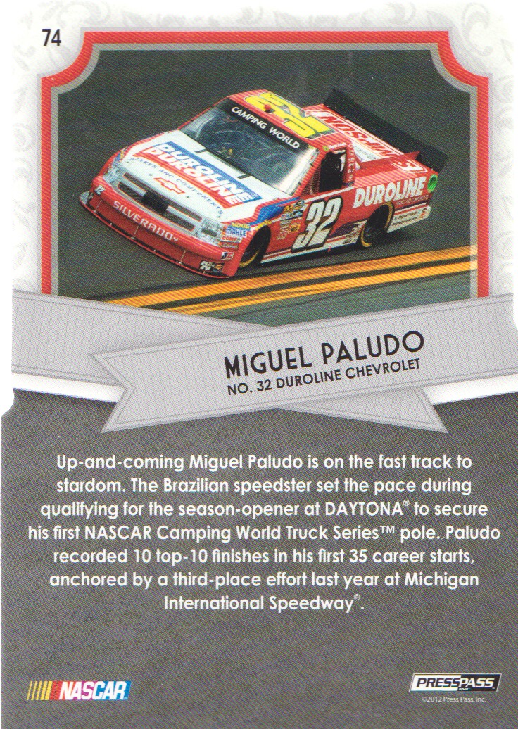 2012 Press Pass FanFare NASCAR Racing Cards Holofoil Die Cuts: Pick From List - Picture 29 of 37