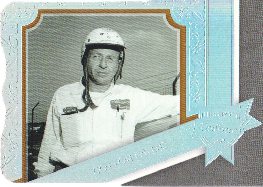 2012 Press Pass FanFare NASCAR Racing Cards Holofoil Die Cuts: Pick From List - Picture 32 of 37