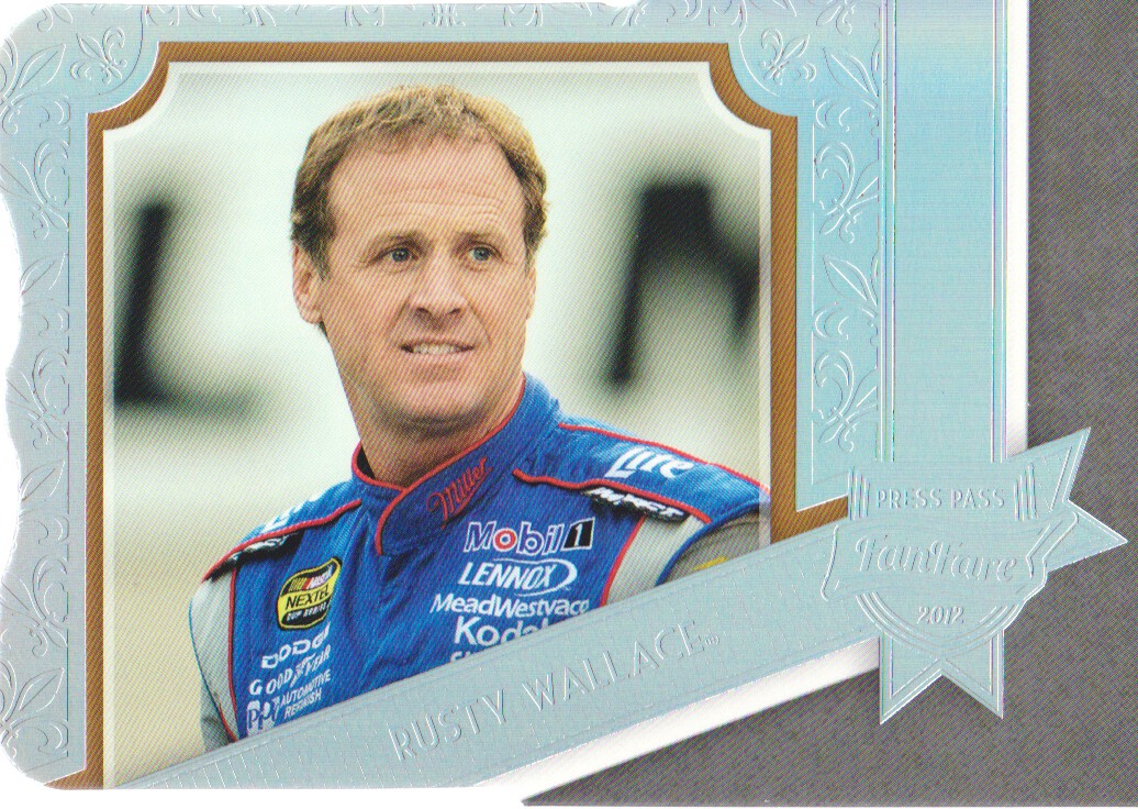2012 Press Pass FanFare NASCAR Racing Cards Holofoil Die Cuts: Pick From List - Picture 34 of 37
