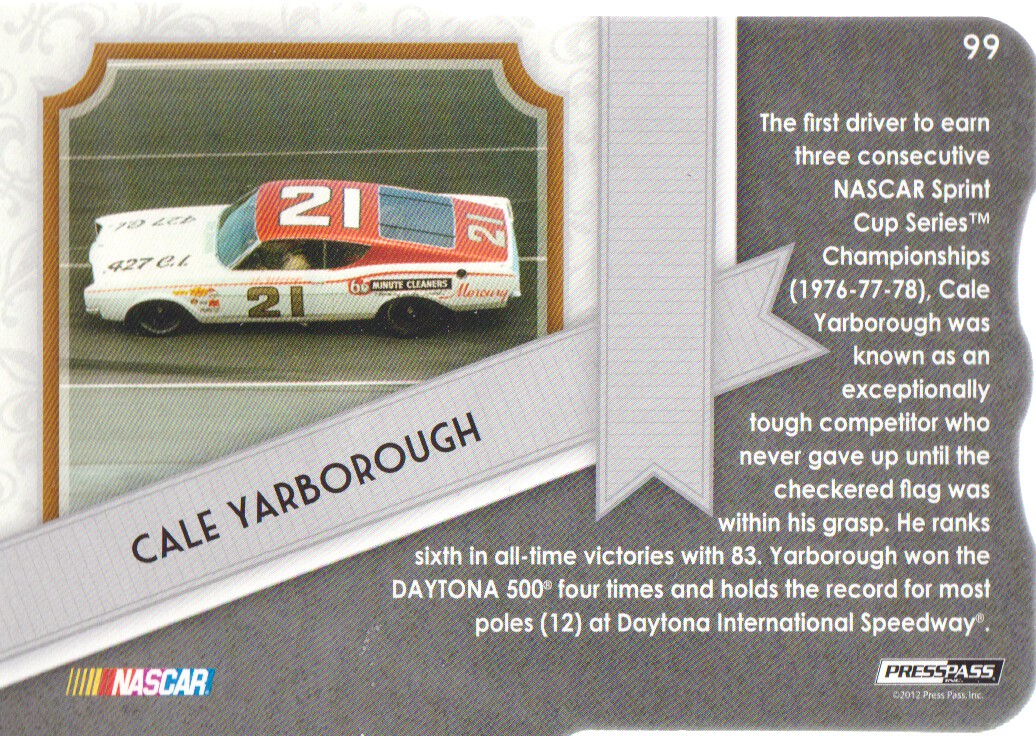 2012 Press Pass FanFare NASCAR Racing Cards Holofoil Die Cuts: Pick From List - Picture 37 of 37