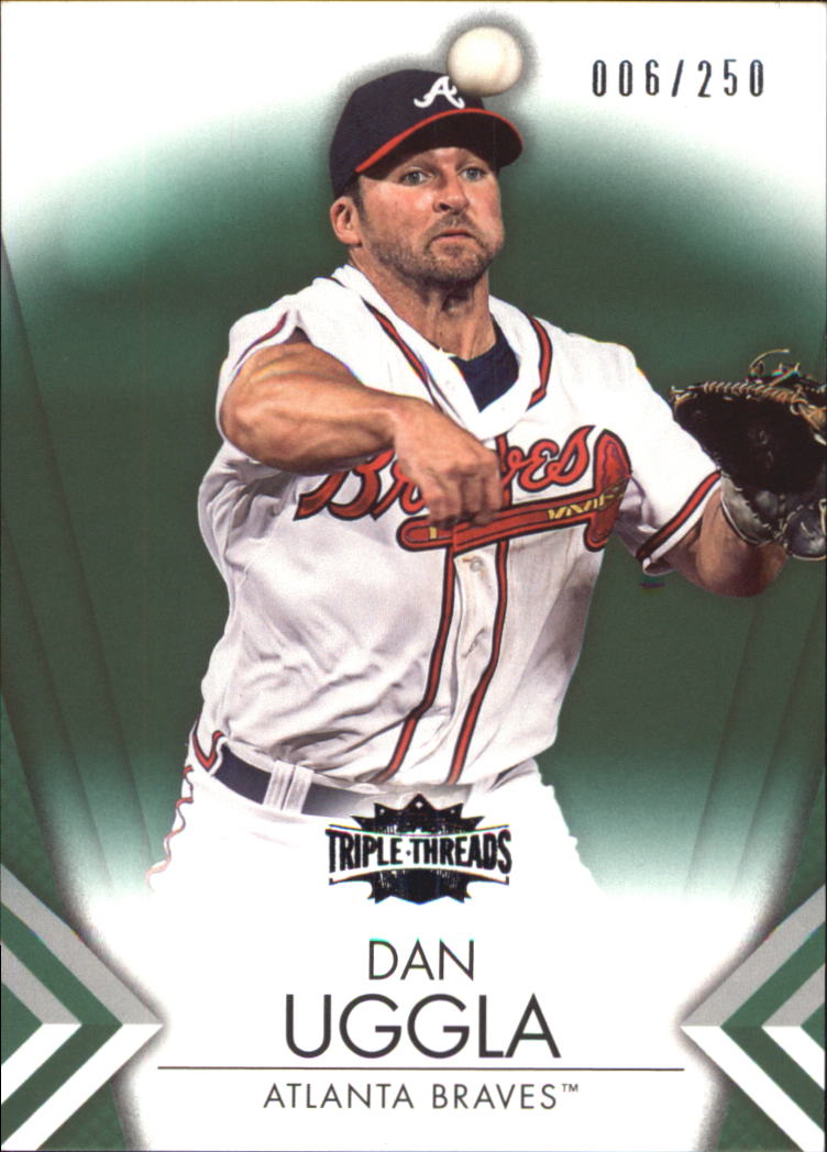 2012 Topps Triple Threads Emerald #49 Dan Uggla
