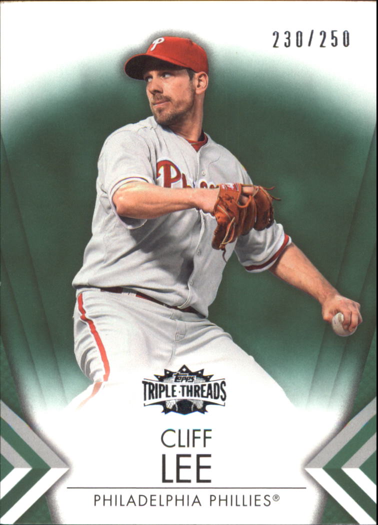 2012 Topps Triple Threads Emerald #97 Cliff Lee