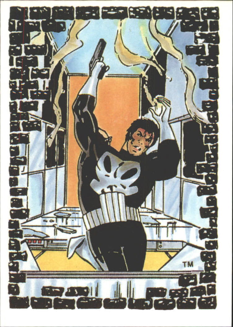 1988 Comic Images The Punisher #40 Down the Hatch