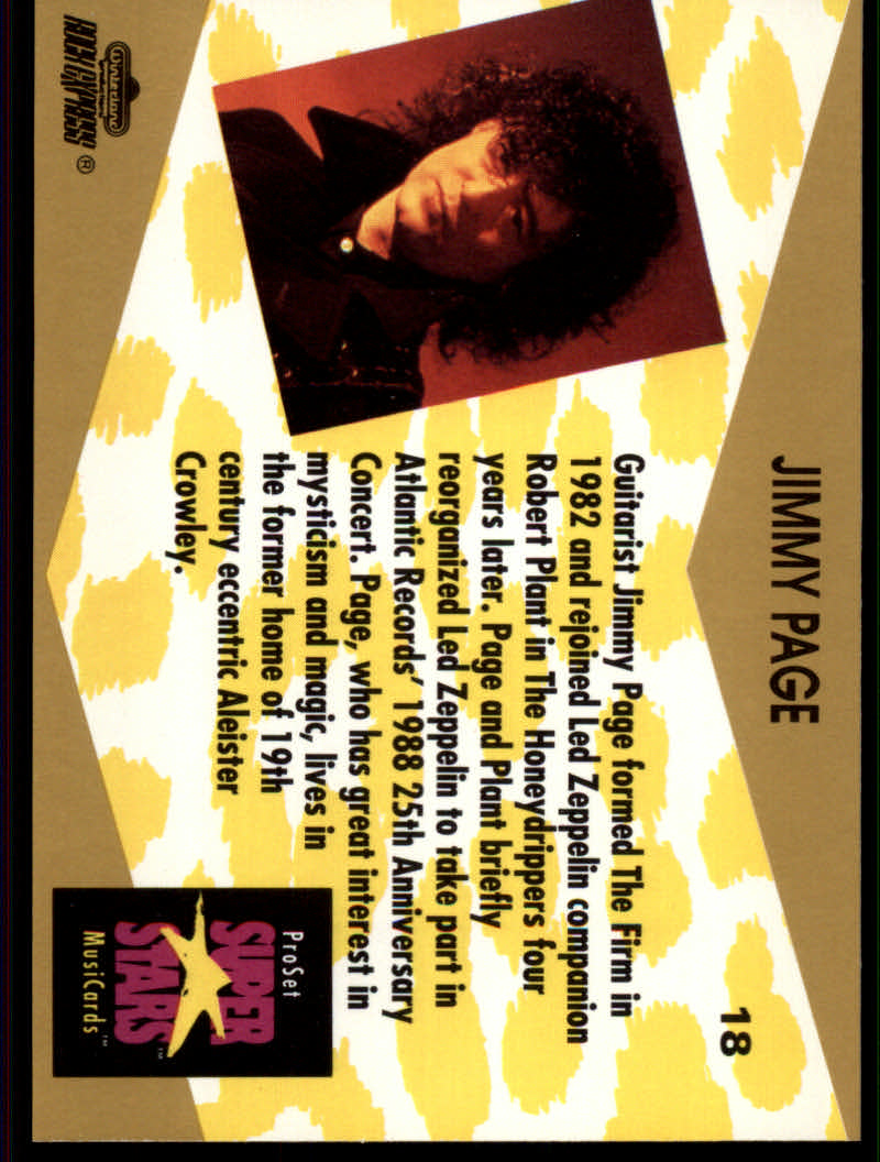 Superstars Musicards (1991 Pro Set) "Main Set" Cards #1 to #130 - Picture 37 of 257