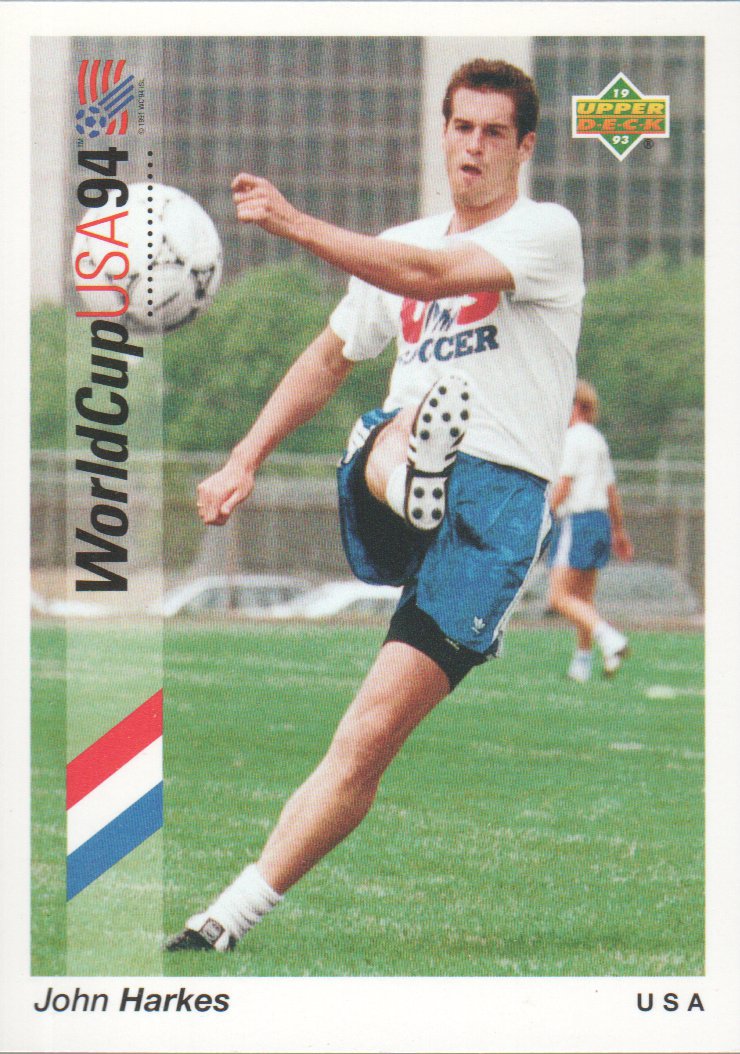 1993 Upper Deck World Cup 94 Preview English/German #46 John Harkes