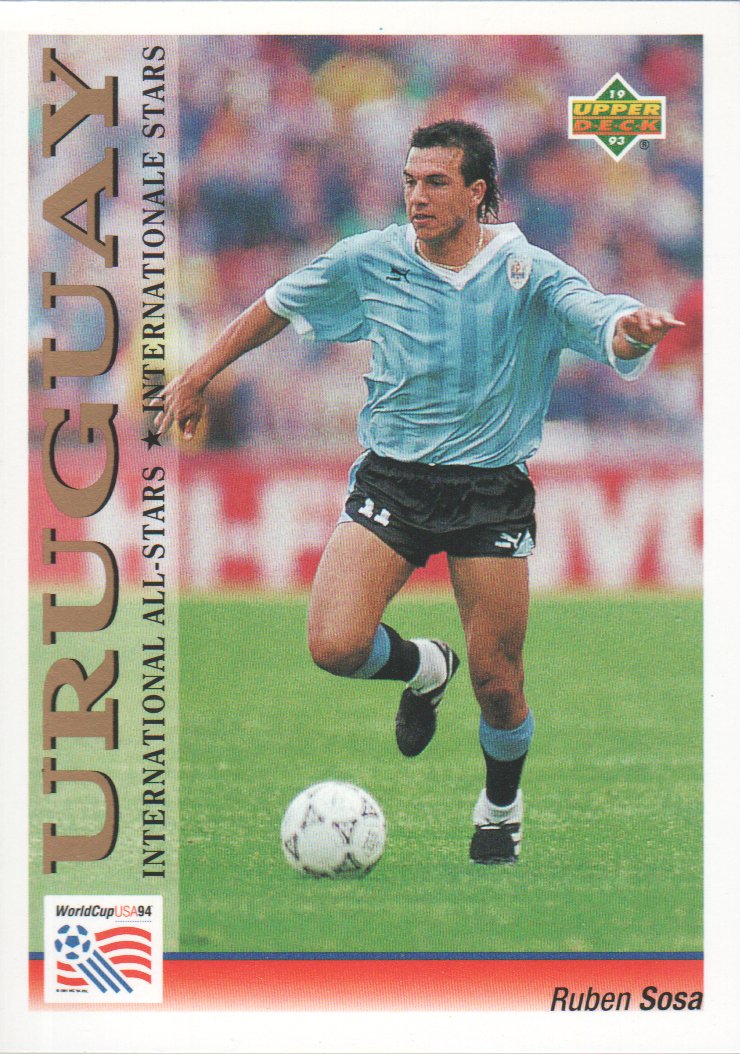 1993 Upper Deck World Cup 94 Preview English/German #121 Ruben Sosa