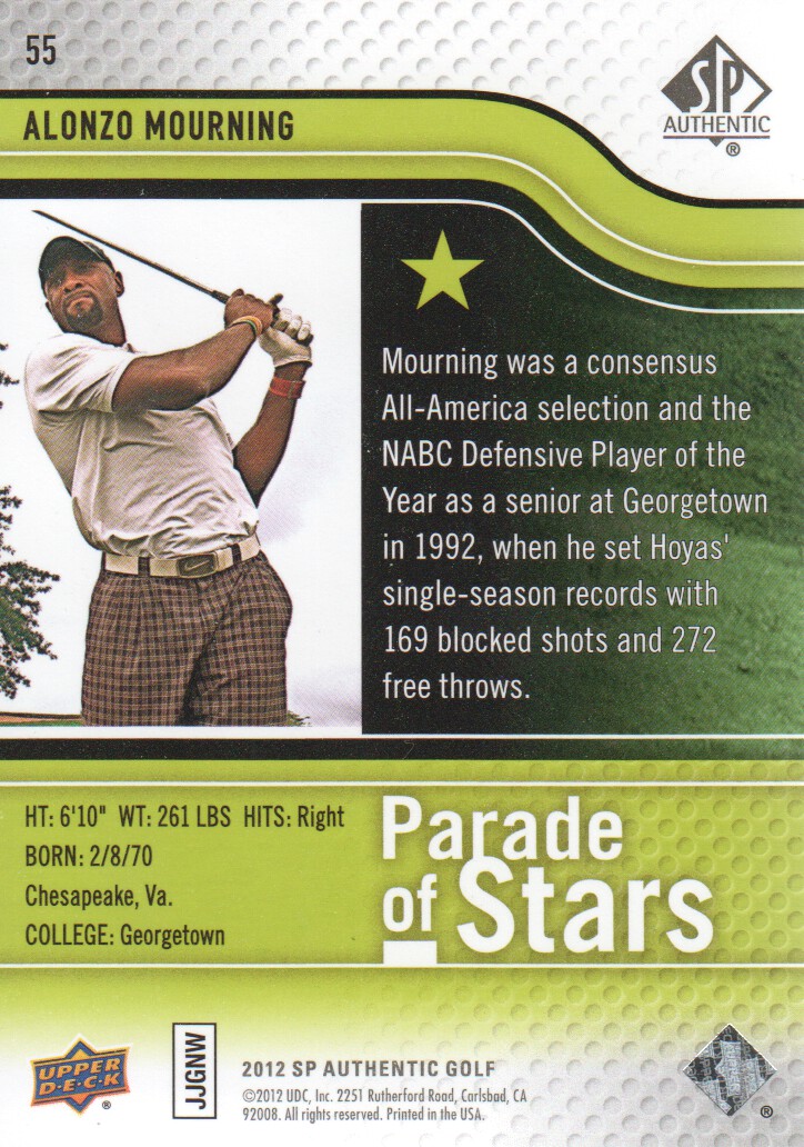 2012 SP Authentic Golf BASE Trading Cards Pick From List - Picture 107 of 169