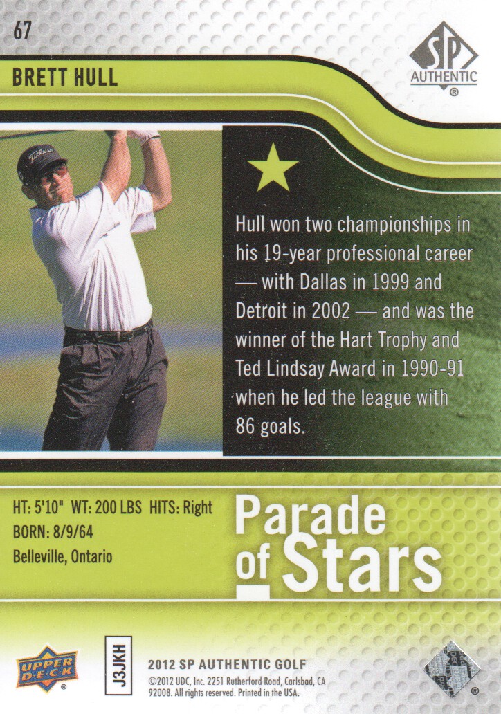 2012 SP Authentic Golf BASE Trading Cards Pick From List - Picture 127 of 169