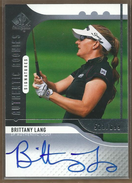 2012 SP Authentic Golf Card Pick - Picture 153 of 156