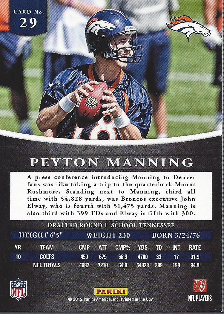 2012 Panini Prominence Football Card Pick (Base) - Picture 59 of 241