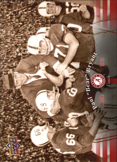 2012 Upper Deck Alabama Football Card Pick (Base) - Bild 4 von 88