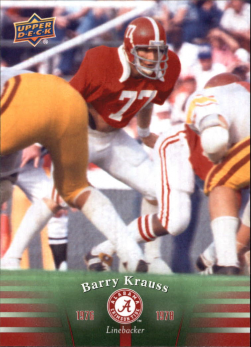 2012 Upper Deck Alabama Football Card Pick (Base) - Bild 26 von 88