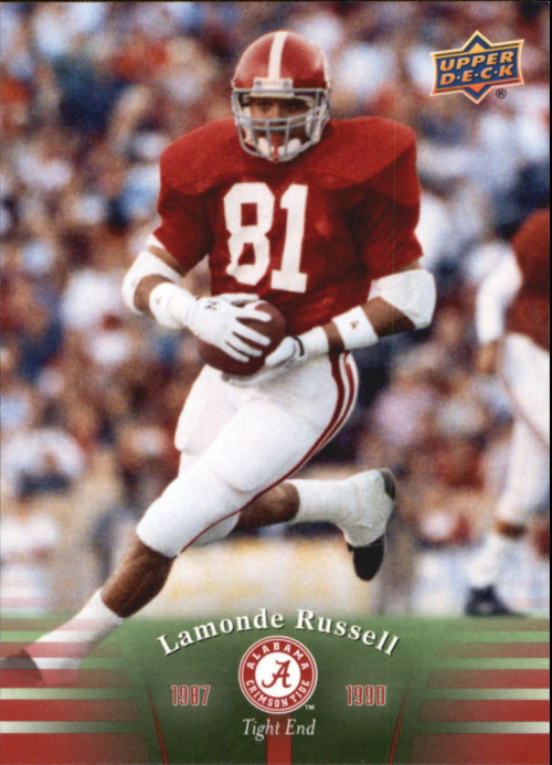 2012 Upper Deck Alabama Football Card Pick (Base) - Bild 50 von 88
