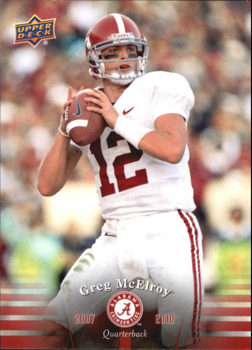 2012 Upper Deck Alabama Football Card Pick (Base) - Bild 68 von 88