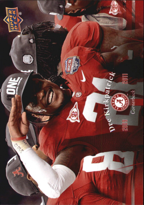 2012 Upper Deck Alabama Football Card Pick (Base) - Bild 76 von 88