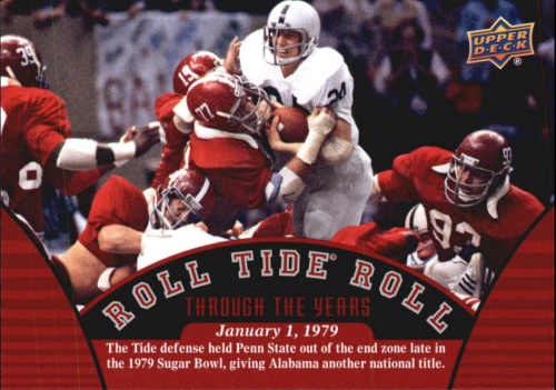 2012 Upper Deck Alabama Football Card Pick (Base) - Bild 81 von 88