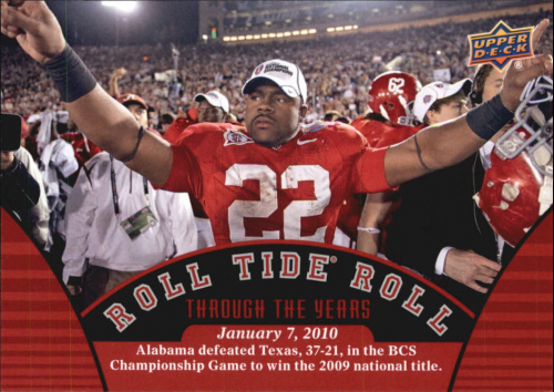 2012 Upper Deck Alabama Football Card Pick (Base) - Bild 85 von 88