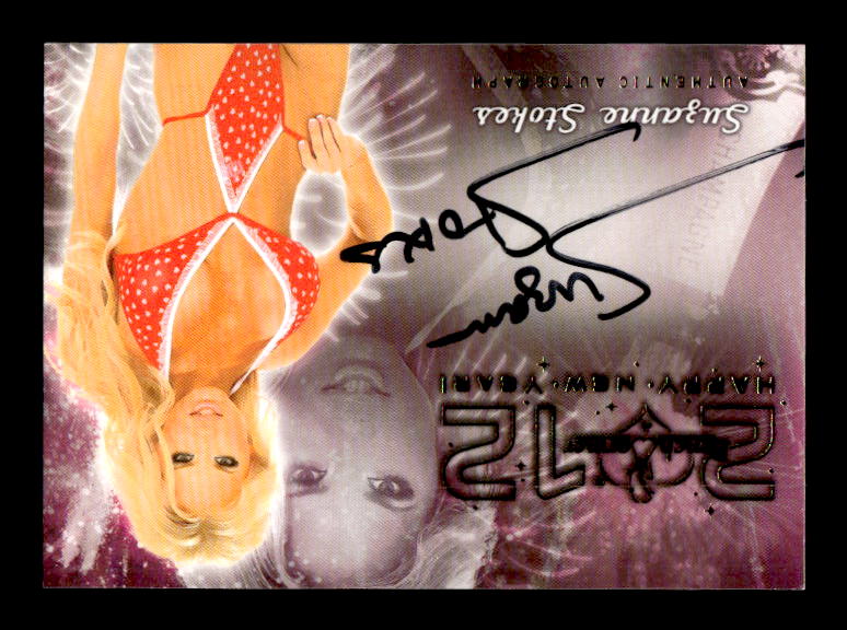 2012 Bench Warmer Happy New Year Autographs #15 Suzanne Stokes