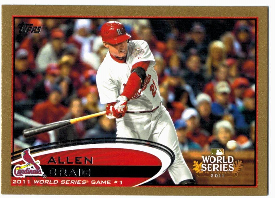 2013 Topps Chrome #121 Allen Craig Cardinals