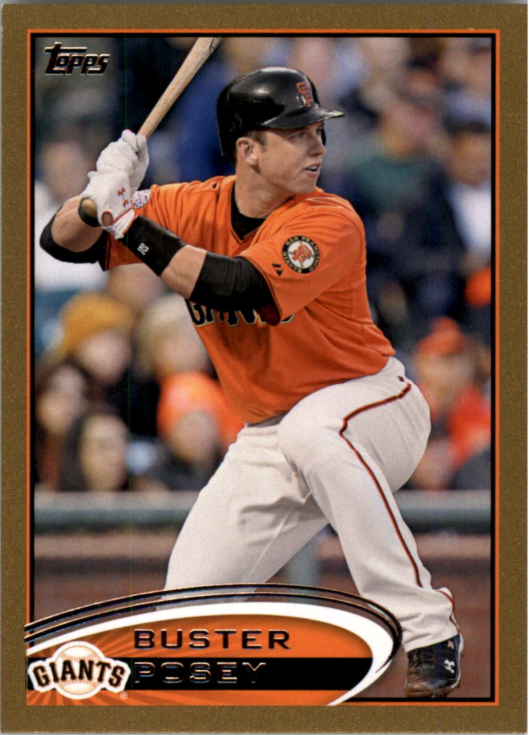 2012 Topps Gold #398 Buster Posey