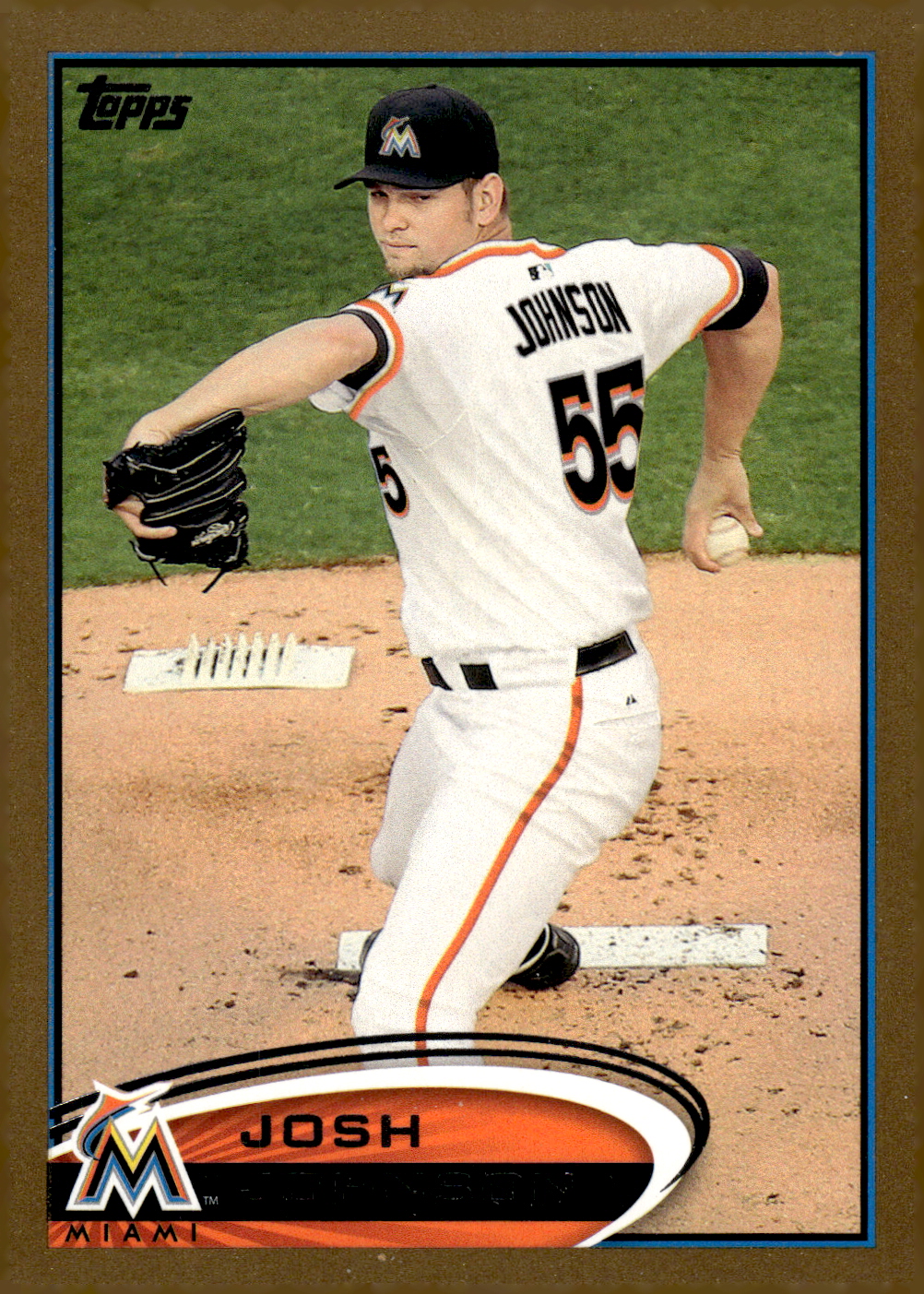 2012 Topps Gold #543 Josh Johnson