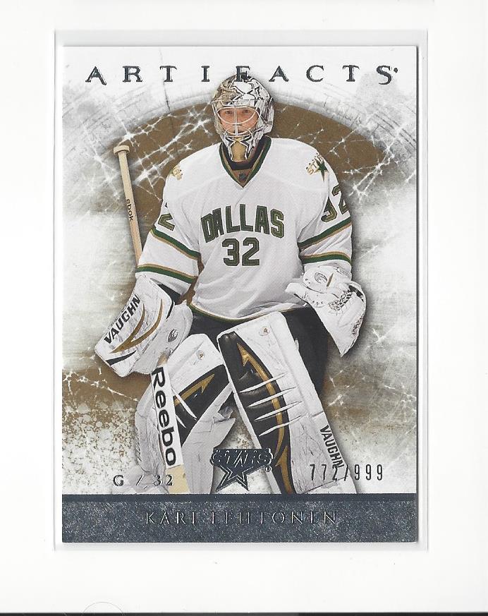 2012-13 Artifacts #114 Kari Lehtonen
