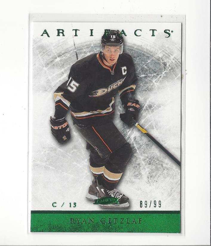 2012-13 Artifacts Emerald #82 Ryan Getzlaf