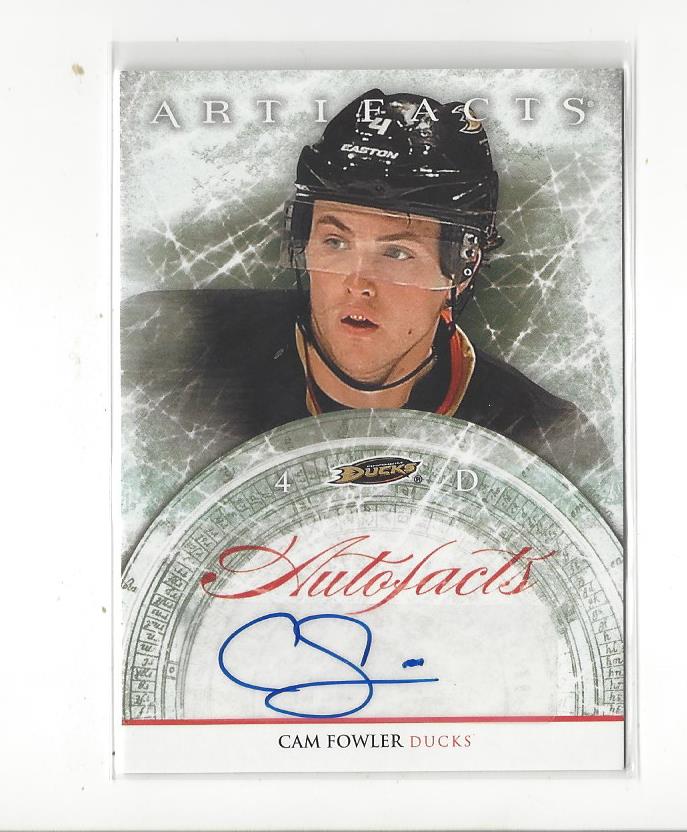 2012-13 Artifacts Autofacts #ACF Cam Fowler E