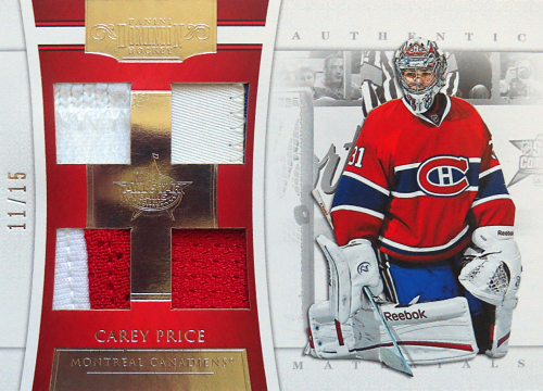 2011-12 Dominion All-Star Skills Complete Sweaters #30 Carey Price