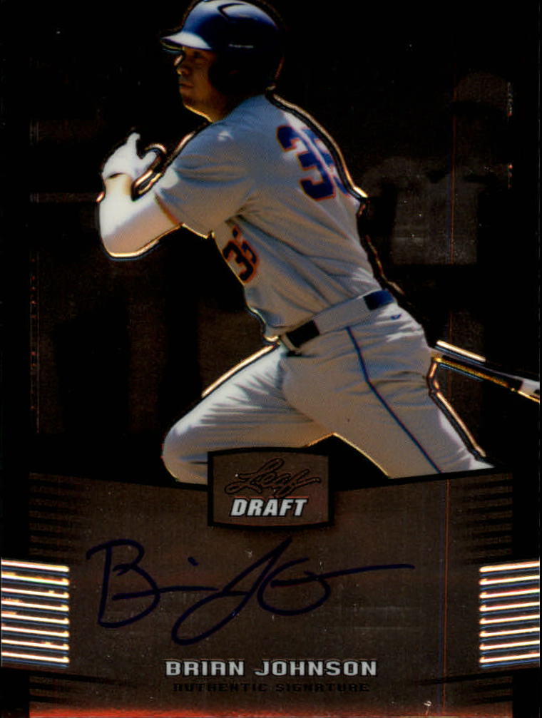 2012 Leaf Metal Draft #BJ1 Brian Johnson
