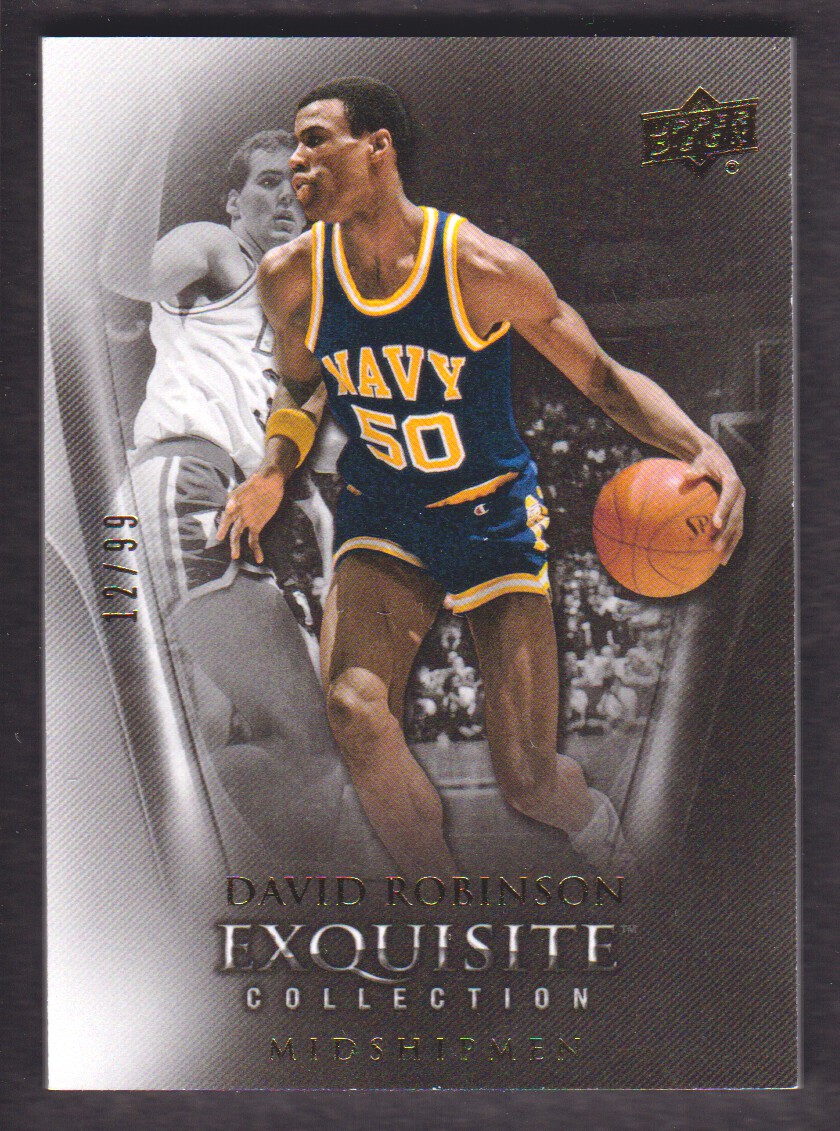 2011-12 Exquisite Collection #14 David Robinson