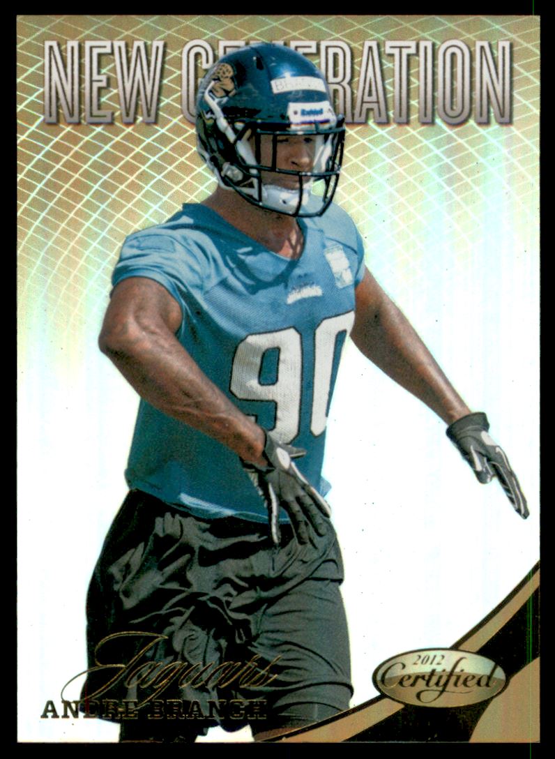 2012 Certified Mirror Gold #252 Andre Branch