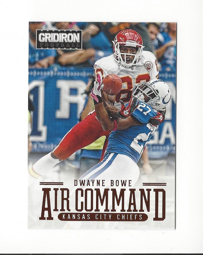 2012 Gridiron Air Command #20 Dwayne Bowe