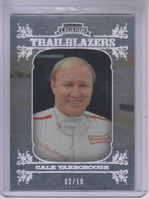   Press Pass Legends Trailblazers Melting TB8 Cale Yarborough 10