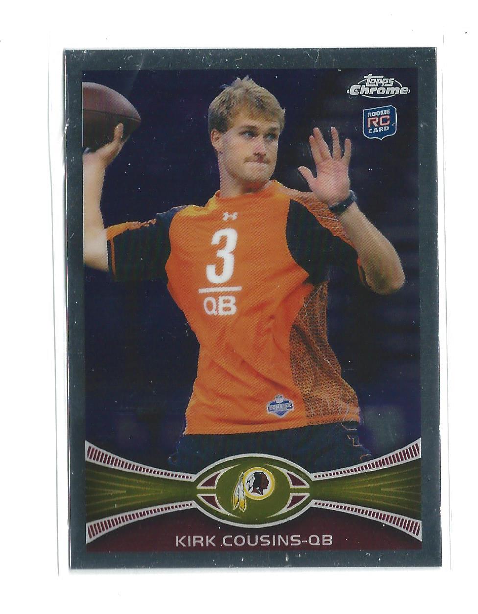 2012 Topps Chrome #146 Kirk Cousins RC