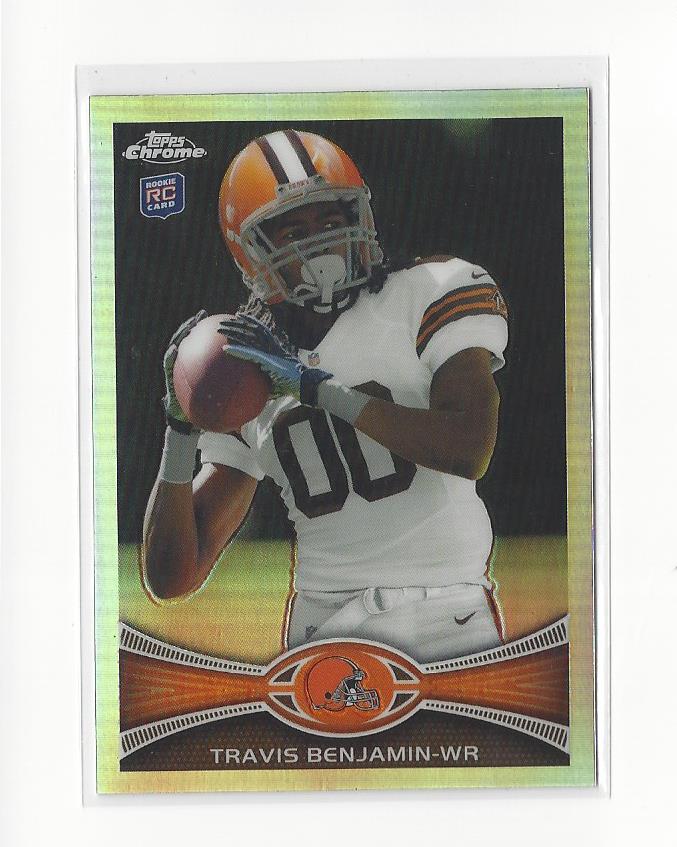 2012 Topps Chrome Refractors #43 Travis Benjamin