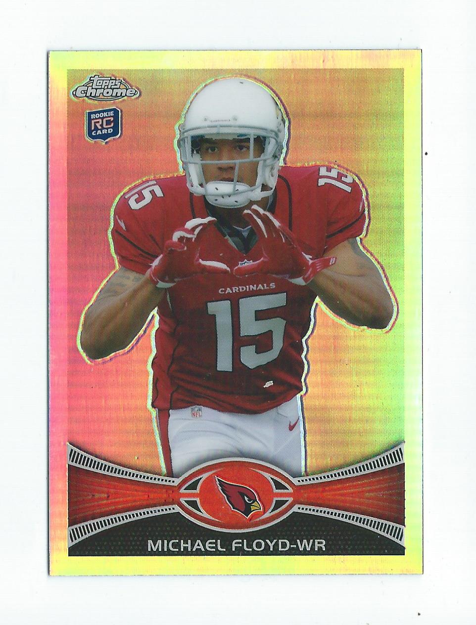2012 Topps Chrome Refractors #166 Michael Floyd