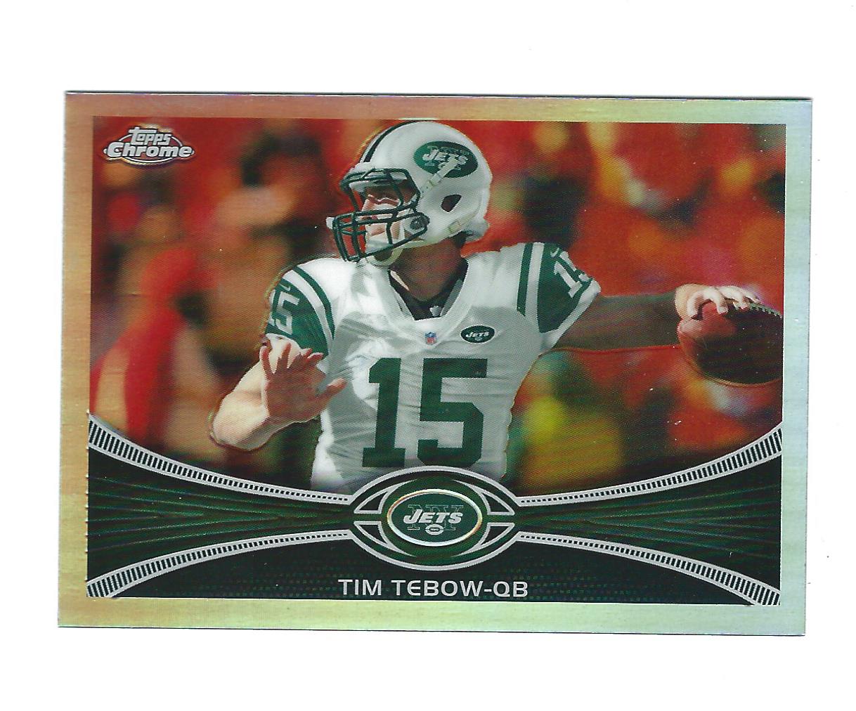 2012 Topps Chrome Refractors #180 Tim Tebow