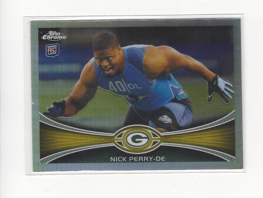 2012 Topps Chrome Refractors #185 Nick Perry