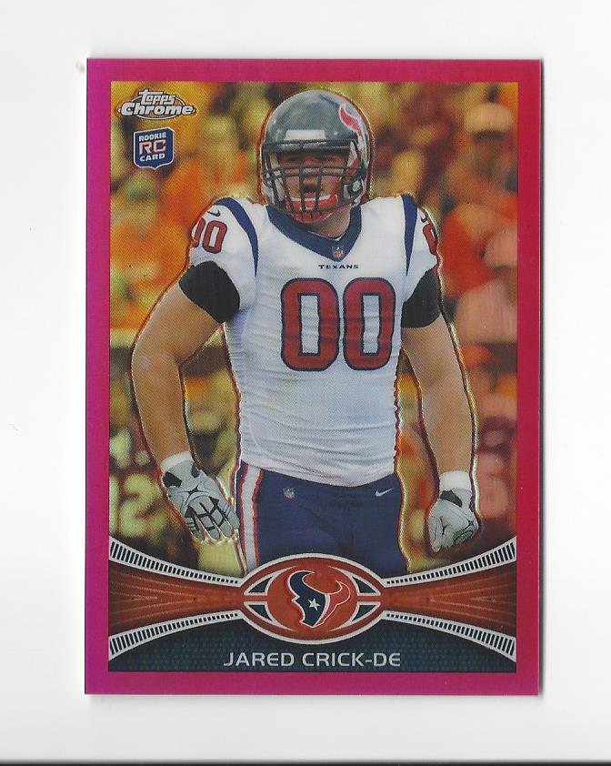 2012 Topps Chrome Pink Refractors #11 Jared Crick