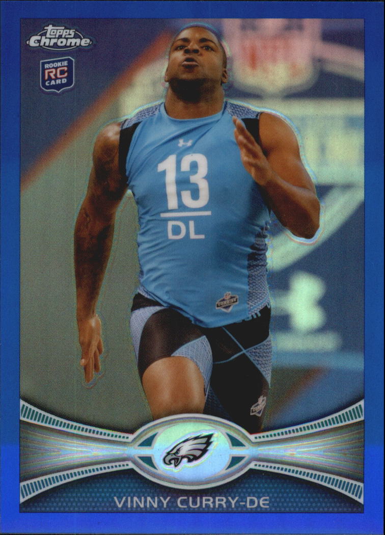 2012 Topps Chrome Blue Refractors #131 Vinny Curry