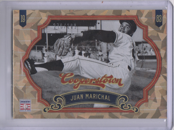 2012 Panini Cooperstown Crystal Collection #134 Juan Marichal